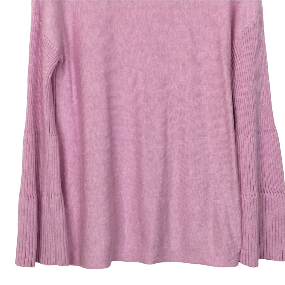 Vince Camuto Ribbed Bell Long Sleeve Pullover Sweater - Picture 7 of 11